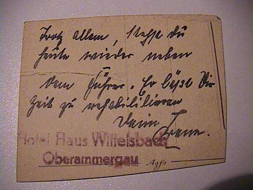 Photo translation and Mein Kampf dedication