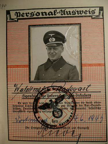 NSDAP Member's book