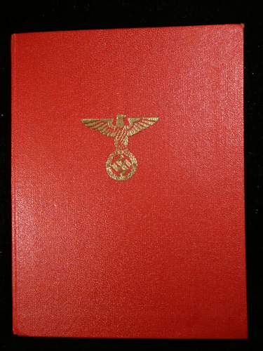 NSDAP Member's book