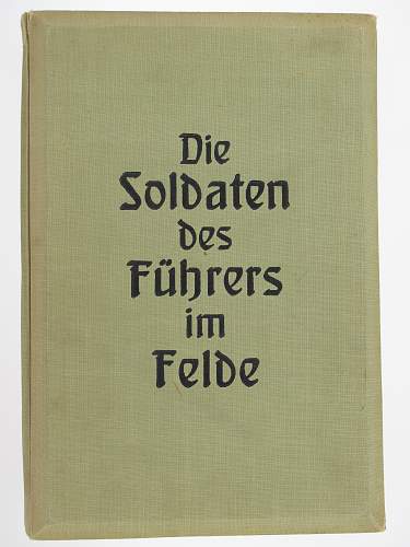 Die Soldaten des Fuehrers im Felde !3D BOOK!