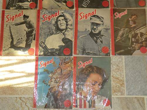 &quot;Signal&quot; propaganda magazines.