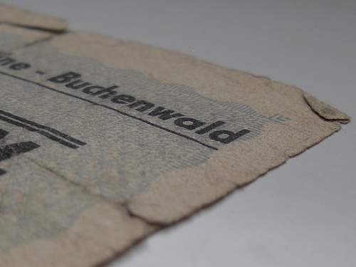 Konzentrationslager Buchenwald credit tokens