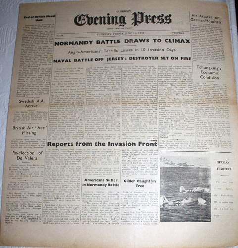 German propaganda: Channel islands newspapers under occupation