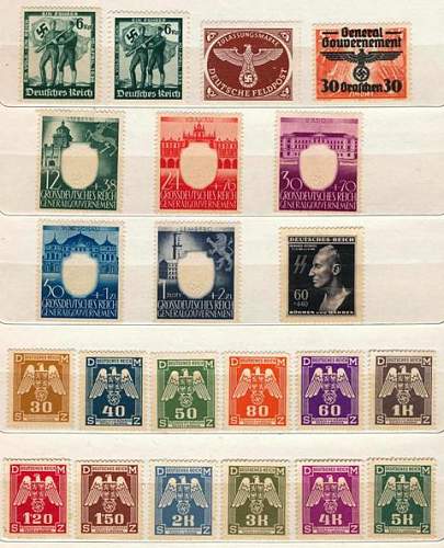 Stamps collection