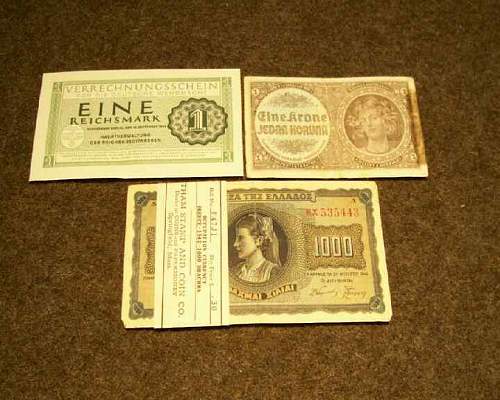 SHOW ME THE MONEY!!! Display your Third Reich related banknotes/money tokens.