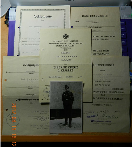 one soldier's honor, some documents