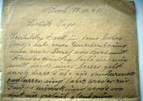 SS Feldpost Letter Arnhem Aug 1944