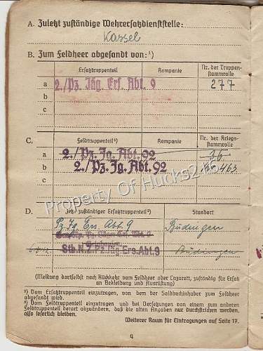 Share your Panzer Related Award Documents (Verleihungsurkunde)