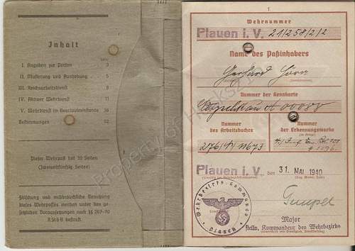 Share your Panzer Related Award Documents (Verleihungsurkunde)