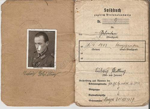 Share your Panzer Related Award Documents (Verleihungsurkunde)