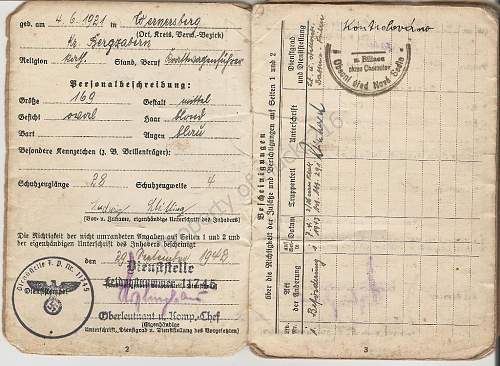 Share your Panzer Related Award Documents (Verleihungsurkunde)