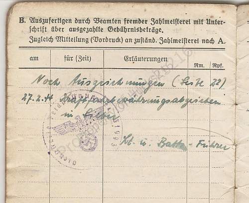 Share your Panzer Related Award Documents (Verleihungsurkunde)