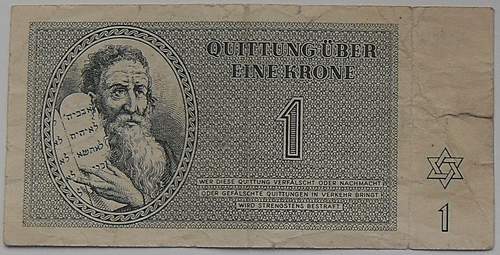 Theresienstadt banknote first series