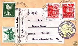 Third Reich Postal Issues