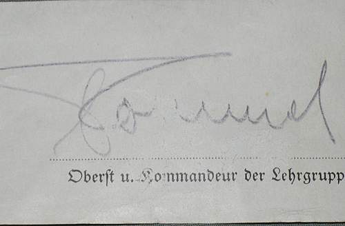 Rommel signature