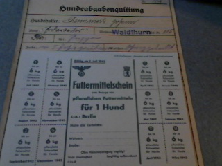 KdF items, Wilhelm Gustloff Menu,SA Eintopf Ticket, Scrapbook Find!