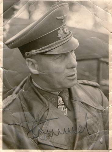 Thoughts on this Rommel signature.