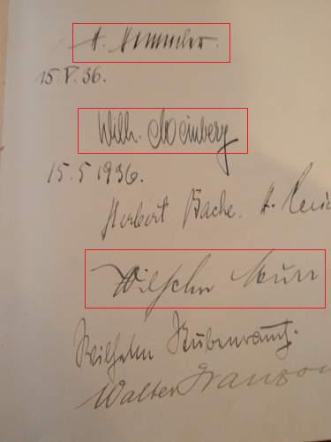 Heinrich Himmler Signature