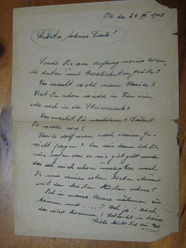 German Letters from the GARBAGE! Need Help Translating!