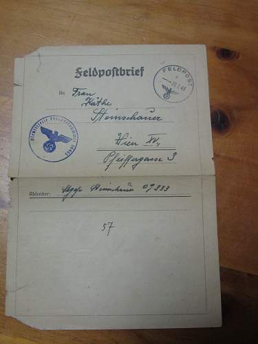 German Letters from the GARBAGE! Need Help Translating!