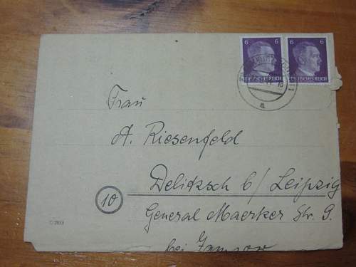 German Letters from the GARBAGE! Need Help Translating!