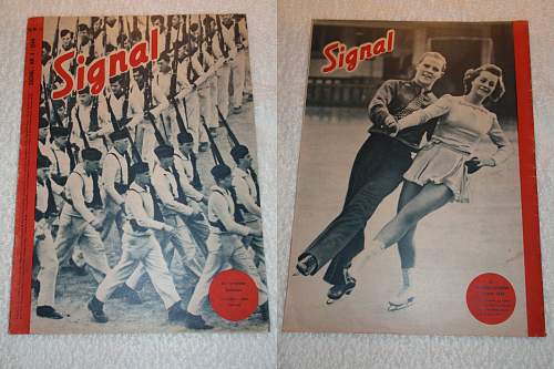 Just some nice Signal Magazines and special editions from 1939 !!