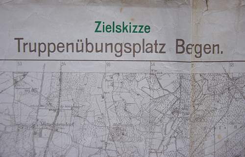 Large map of Truppenubungsplaz Bergen