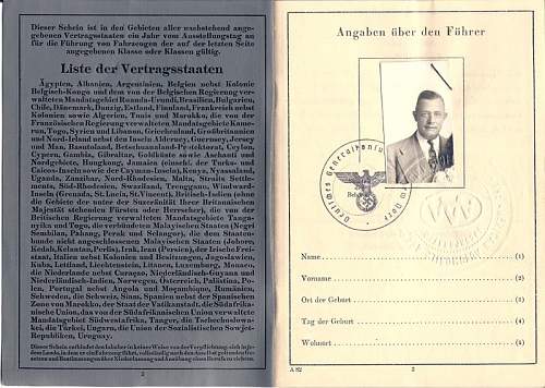 German International Drivers License issued in New York