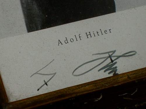 Hitler´s signature?