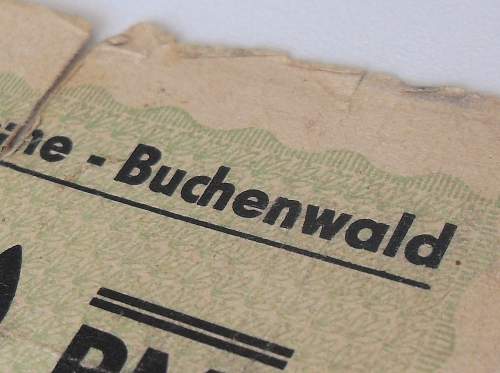 Konzentrationslager Buchenwald credit tokens