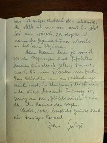 June 5th 1944 Dated Feldpost Translation