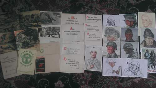 Large Haul of Third Reich Publications and Postcards
