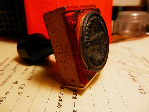 TeNo rubber stamp