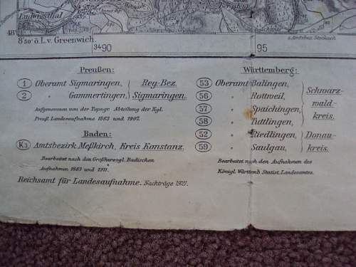 German photo albums with map translation help please