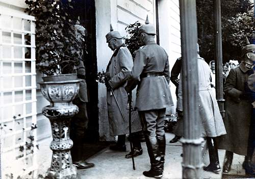 Hindenburg and Ludendorff with officer staff 1918, reconize anyone from the 3rd Riech?