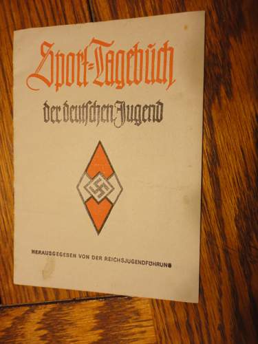 Hitler  Youth Booklet?