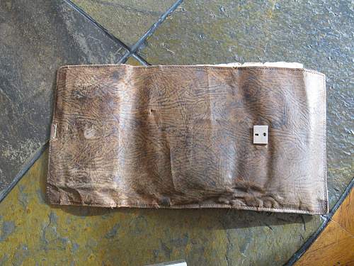 Wallet taken from dead German
