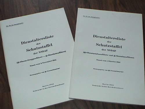 SS Dienstalterlists