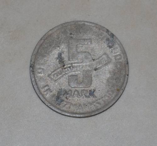 Lodz Ghetto coin 5 mark fake??