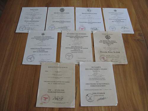 GD Award Citation's - Help Needed Please