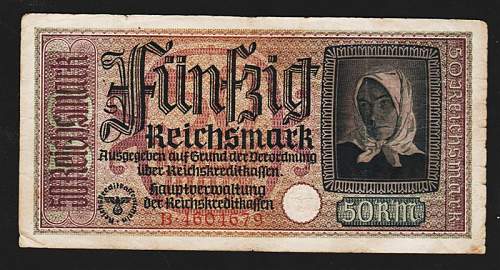 SHOW ME THE MONEY!!! Display your Third Reich related banknotes/money tokens.