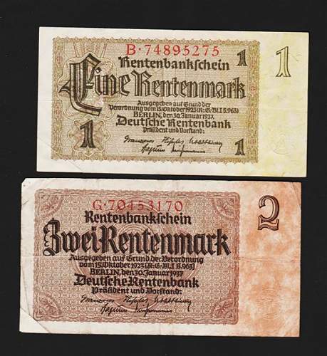 SHOW ME THE MONEY!!! Display your Third Reich related banknotes/money tokens.