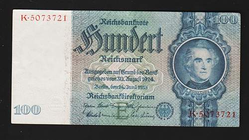 SHOW ME THE MONEY!!! Display your Third Reich related banknotes/money tokens.