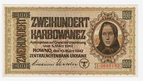 SHOW ME THE MONEY!!! Display your Third Reich related banknotes/money tokens.