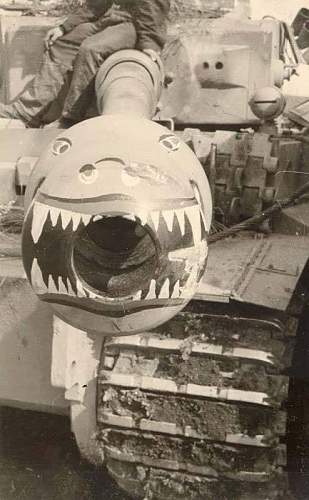 Amazing tiger tank gun muzzle