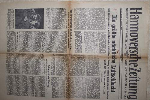 german newspapers 1930-1944