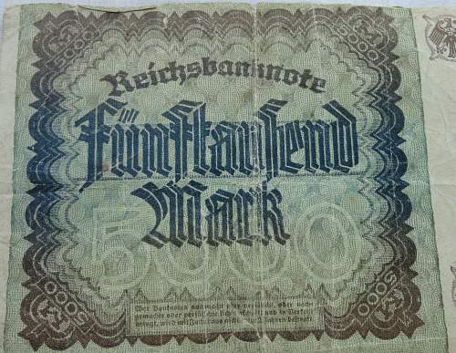 SHOW ME THE MONEY!!! Display your Third Reich related banknotes/money tokens.