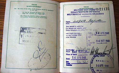 1948 German passport