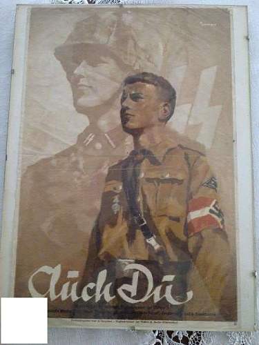 Waffen SS recrutation poster to ID