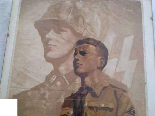 Waffen SS recrutation poster to ID